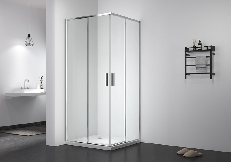 EX-507 5/6mm tempat mandi gelongsor nipis tanpa rel bawah